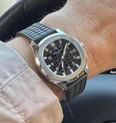 Patek Philippe Aquanaut One Owner Barely Used With Original Papers And Box