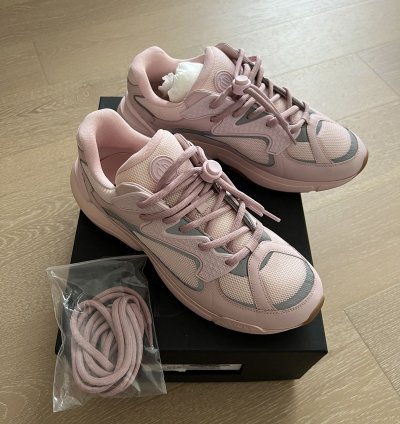 Final Drop - Dior B24 Pale Pink Trainer Sneakers