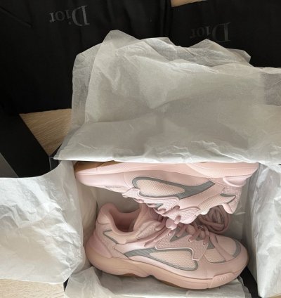 Final Drop - Dior B24 Pale Pink Trainer Sneakers