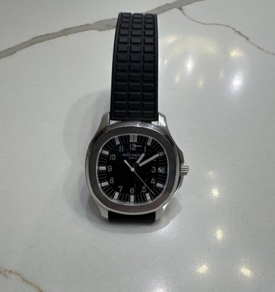 Patek Philippe Aquanaut One Owner Barely Used With Original Papers And Box