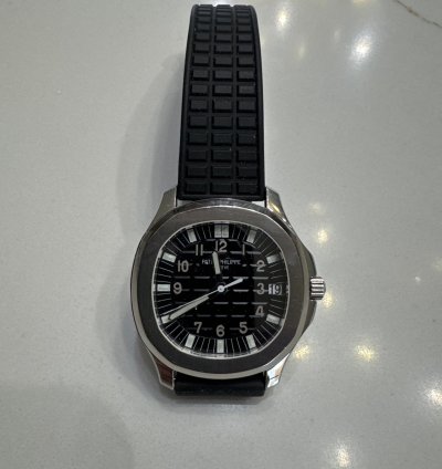 Patek Philippe Aquanaut One Owner Barely Used With Original Papers And Box