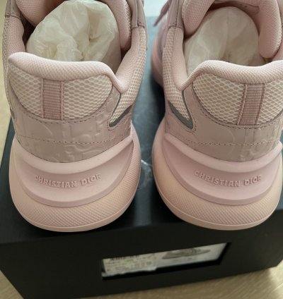 Final Drop - Dior B24 Pale Pink Trainer Sneakers