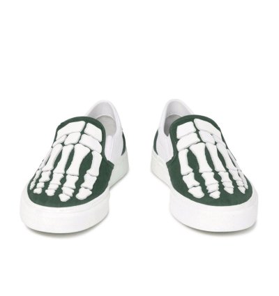 Final Drop Green Amiri Slip On Skel Toes