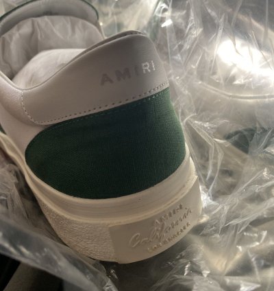 Final Drop Green Amiri Slip On Skel Toes