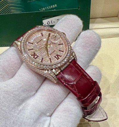Rolex Day-date 36 36mm 128155rbr 2022 Full Set