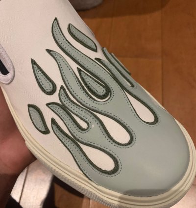 Flame Slip On Sneakers