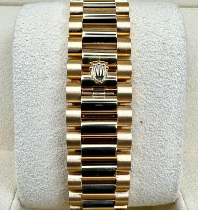 Rolex Day-date 36 36mm 128238 Green Ombre Diamond Dial Unworn 2023