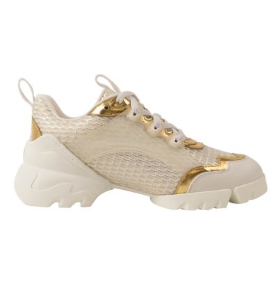 Gold Mesh -connect Sneakers Size 39