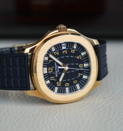 Patek Philippe Aquanaut Ref 5065j In Gelbgold Mit Box Und Papieren