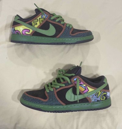Nike Sb Dunk Low De La Soul 2015 Size 10 5 Us