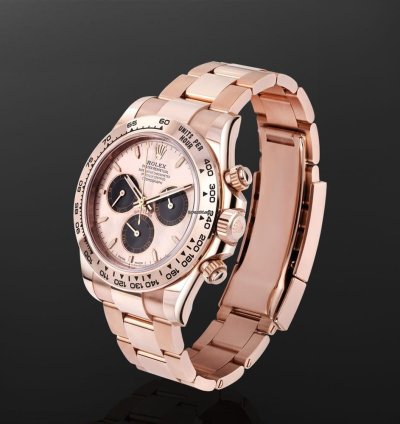 Rolex Daytona 126505 18k Rose Gold Sundust Index Dial 40 Mm