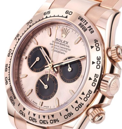 Rolex Daytona 126505 18k Rose Gold Sundust Index Dial 40 Mm