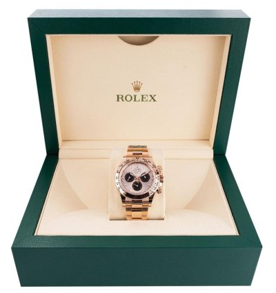 Rolex Daytona 126505 18k Rose Gold Sundust Index Dial 40 Mm