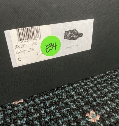 Hardior Black Leather Derby