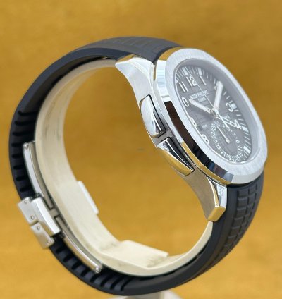 Patek Philippe Aquanaut Ref 5164a-001 Travel Time From 2015 Full Set