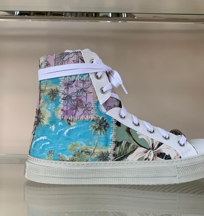 Hawaiian Reconstructed Sunset High Top In Multicolor