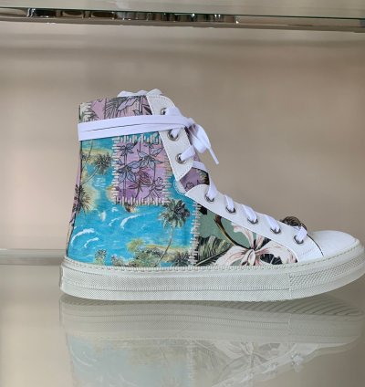 Hawaiian Reconstructed Sunset High Top In Multicolor