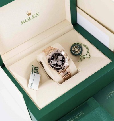 Rolex Daytona 126505 2024 Neu Schwarz New Reference Full Set