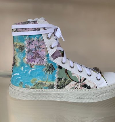 Hawaiian Reconstructed Sunset High Top In Multicolor