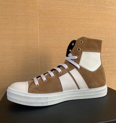 High Top Sunset Sneakers In Beige Taw