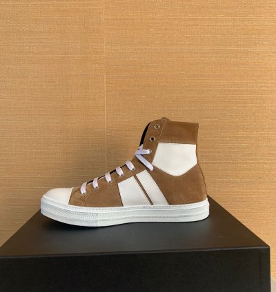 High Top Sunset Sneakers In Beige Taw