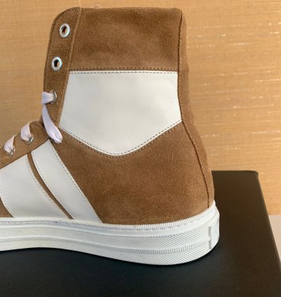 High Top Sunset Sneakers In Beige Taw