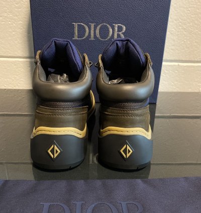 Hiking Boots Brown Blue Dior