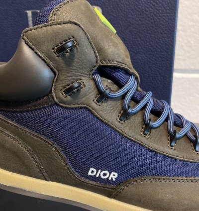 Hiking Boots Brown Blue Dior