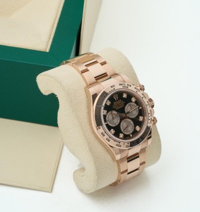 Rolex Daytona 126505 Black Diamond Index Dial