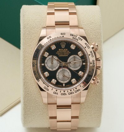 Rolex Daytona 126505 Black Diamond Index Dial