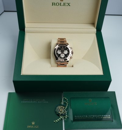 Rolex Daytona 126505 Everose Full Set