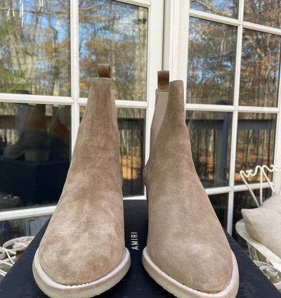 Last Dropp Pointy Toe Chelsea Boots Sz 44 5 Bnib