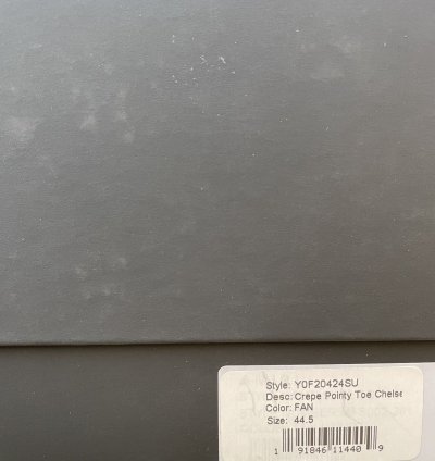 Last Dropp Pointy Toe Chelsea Boots Sz 44 5 Bnib