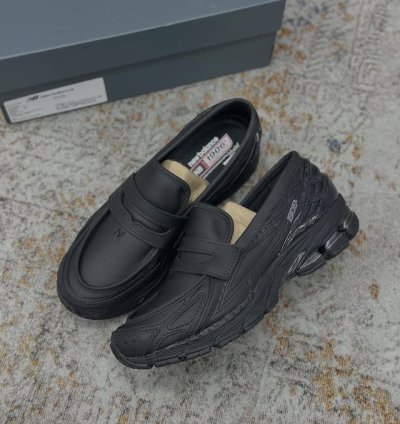 New Balance 1906 Loafers All Black Leather