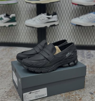New Balance 1906 Loafers All Black Leather