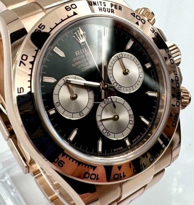 Rolex Daytona 126505 Rose Gold Black Dial Unworn 2024
