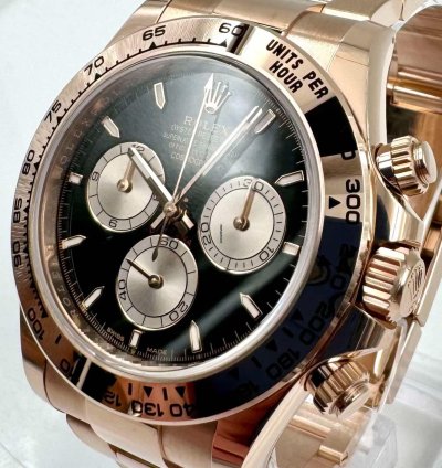 Rolex Daytona 126505 Rose Gold Black Dial Unworn 2024