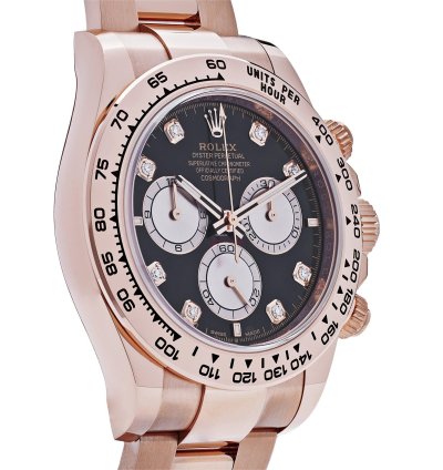 Rolex Daytona 126505 Rose Gold Black Diamond Dial 2024