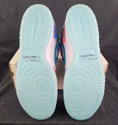 Nike Sb Dunk Low Futura Laboratories Bleached Aqua New