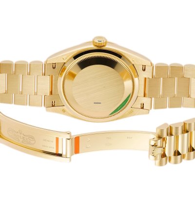 Rolex Day-date 36 36mm 18k Yellow Gold President White Index Dial
