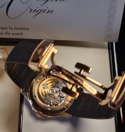 Patek Philippe Aquanaut Rose Gold Full Set In