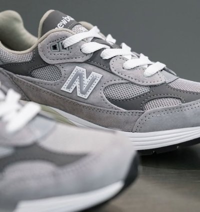 New Balance 992 Og Grey worn By Steve Jobs