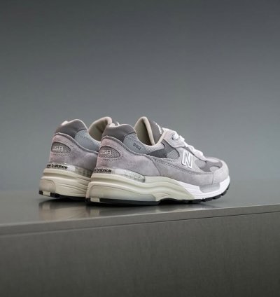 New Balance 992 Og Grey worn By Steve Jobs