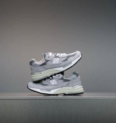 New Balance 992 Og Grey worn By Steve Jobs