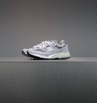 New Balance 992 Og Grey worn By Steve Jobs