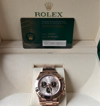 Rolex Daytona 126505 Sundust Dial New 2024