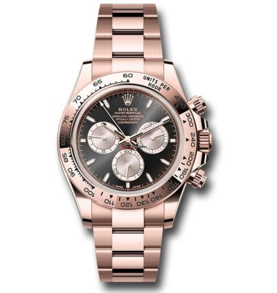 Rolex Daytona 126505-0001 Oyster Bracelet 40mm Rose Gold With Black Dial 2024