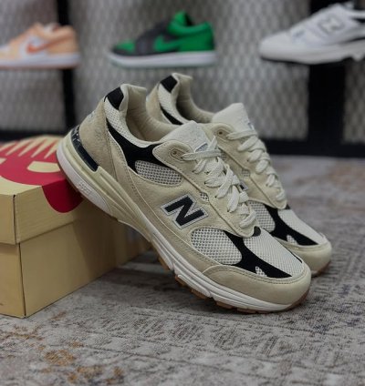 New Balance 993 Og Sea Salt Black
