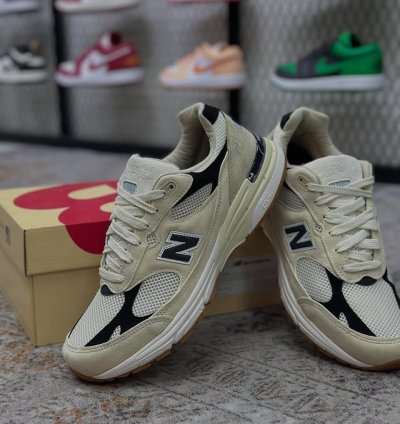 New Balance 993 Og Sea Salt Black