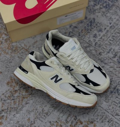 New Balance 993 Og Sea Salt Black